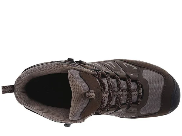 Keen Men's Oakridge Mid Waterproof Boot - 11 - Cascade, Brindle