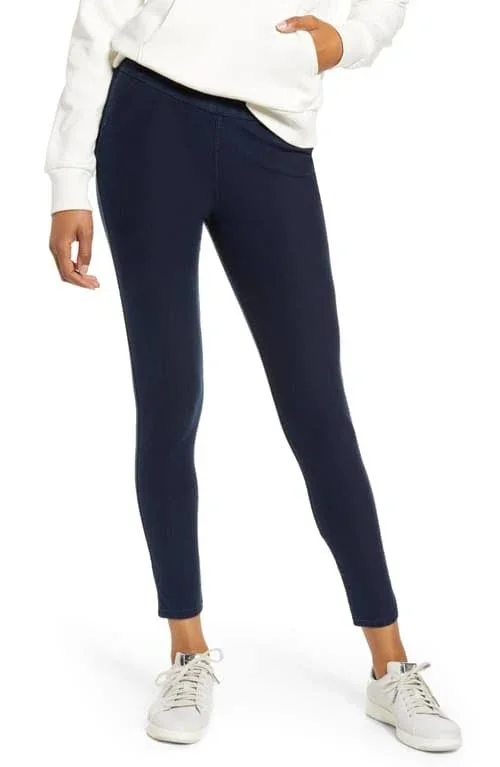 Women's Nordstrom The Denim Leggings, Size Medium - Blue