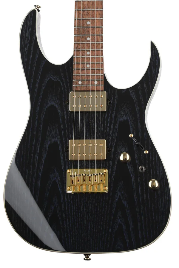 Ibanez RG421HPAH Electric Guitar (Blue Wave Black)
