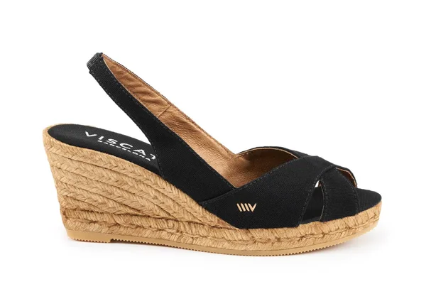 Calella Women's Slingback Wedge Espadrille - Viscata 7 US (38EU), Black