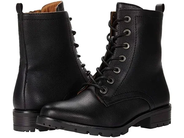 Women's White Mountain Danvers Combat Bootie - Size: 9, Brown