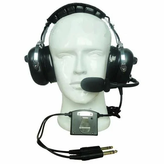 Crazedpilot CP-1ANR Active Noise Reduction Headset for Aircraft