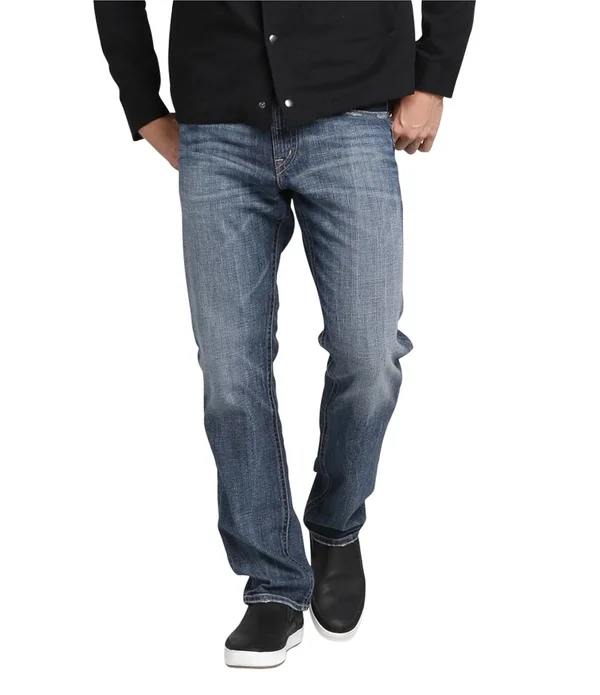 Silver Jeans Co. Men's Eddie Relaxed Tapered Jeans