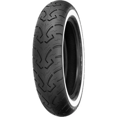 Shinko W/W 87-4101 250 Series Tire MT90-16 - White Wall Front