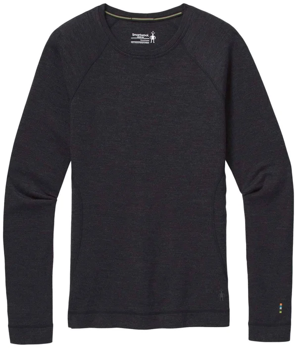 Smartwool Merino 250 Baselayer Crew - Women's Charcoal Heather - XL