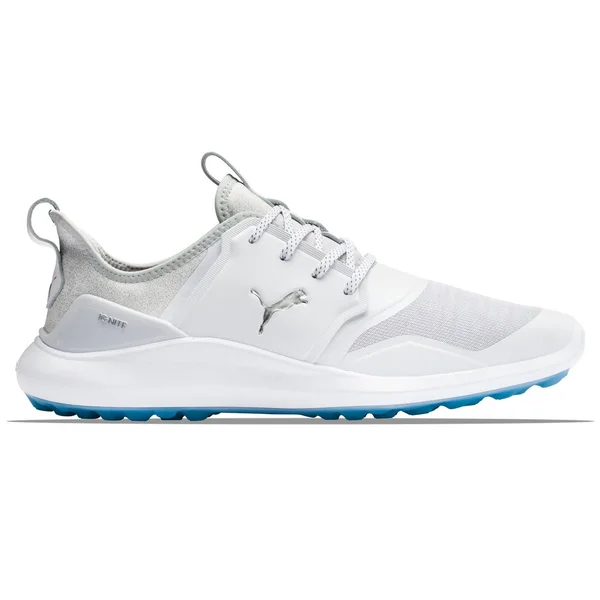 Puma Ignite NXT Golf Shoes - Lace Silver/White Men's Size 12