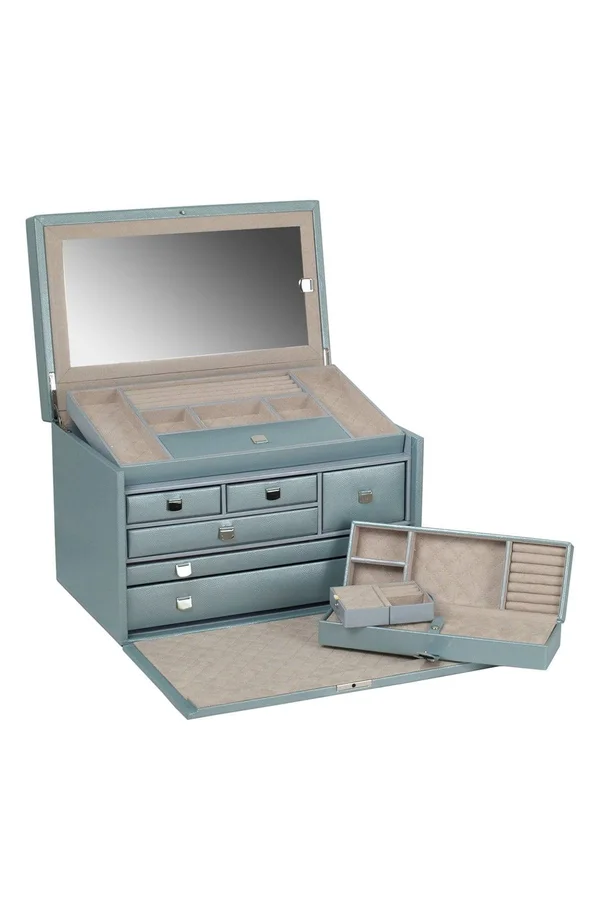 Wolf London Large Jewelry Box - Blue
