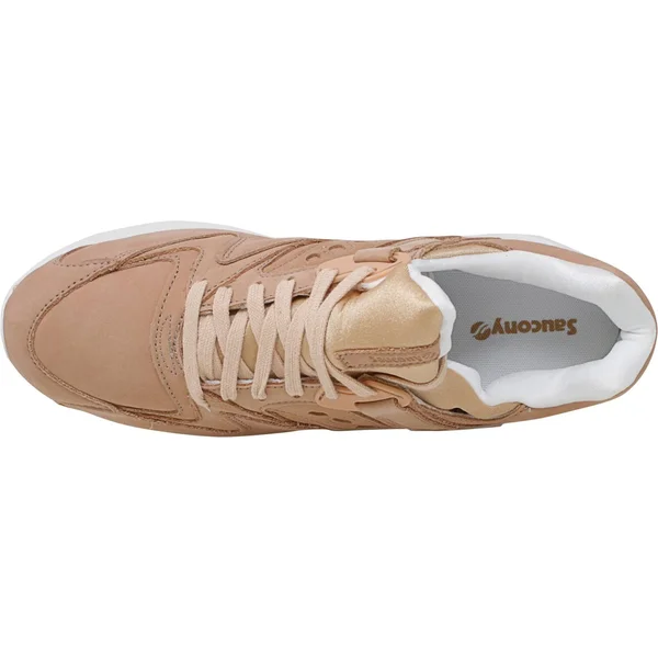 Men's Saucony Grid 8500 Burnished Peach|White, Size 10.5M