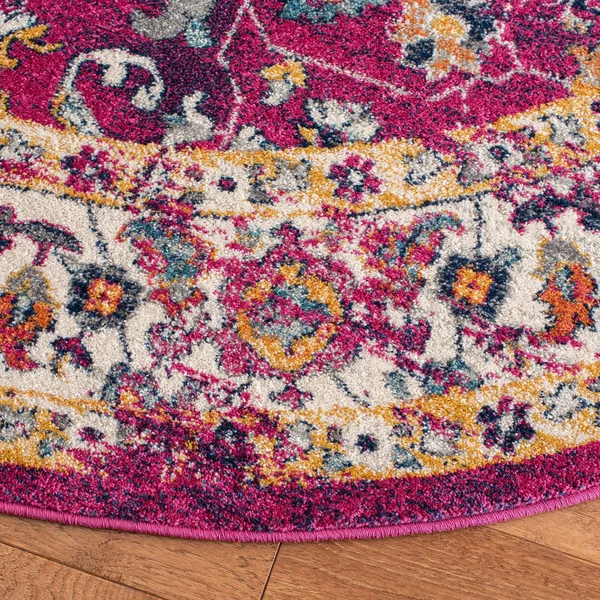 Safavieh Evoke EVK275R 6&7x22 x 9&0x22 Fuchsia - Ivory Area Rug