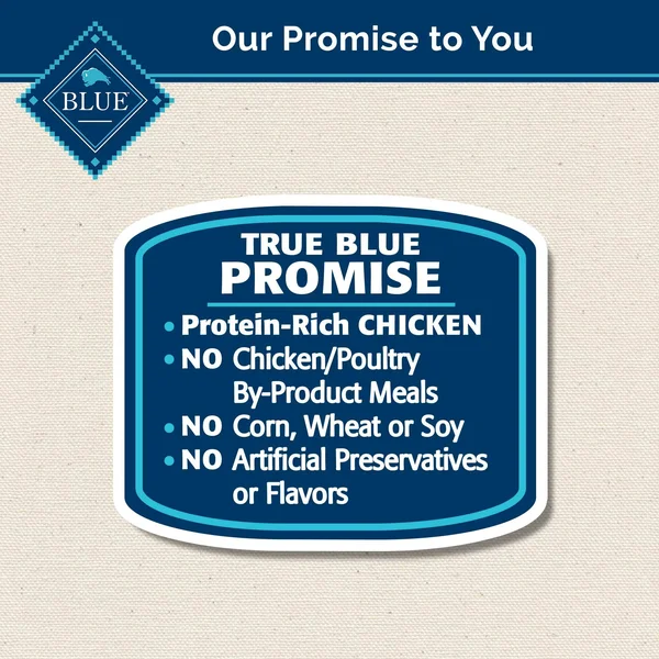 Blue Buffalo Country Chicken Dinner with Green Beans - Carrots and Wild Rice Dog Food Tray 8oz, Case of 8