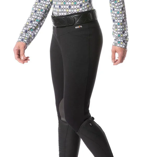 Kerrits Crossover II Knee Patch Breech Navy - Small