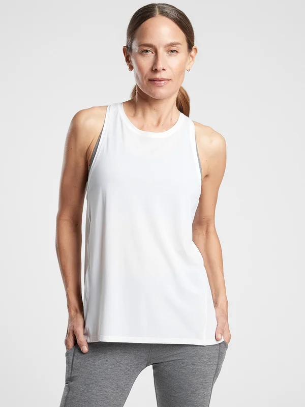 Athleta Women's Ultimate Train Tank Bright White Size M