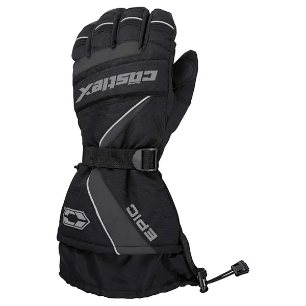 Castle x Epic Mens Snowmobile Gloves - Gray - Large