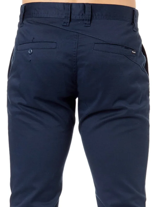 Volcom Frickin Modern Stretch Chino Pants -Dark Navy
