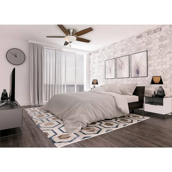 Casablanca 54x22 Durant Ceiling Fan with Light - Brushed Nickel - 54101