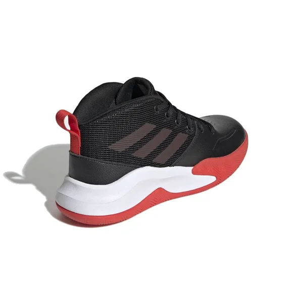Adidas Boys& Own The Game Basketball Shoes - Wide - Black