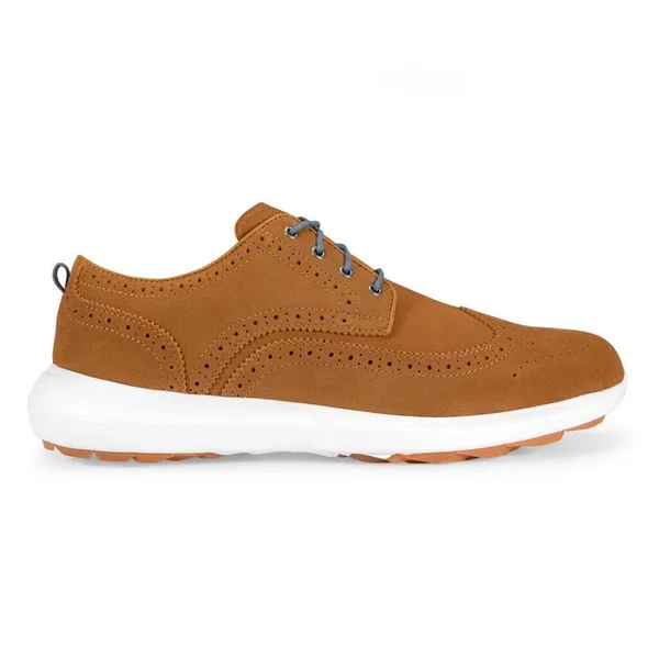 FootJoy Flex LE1 Spikeless Golf Shoes - Tan 10 Wide