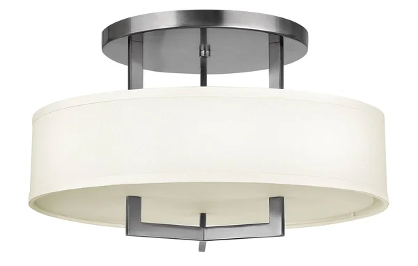 Hinkley 3201AN-LED - Hampton Semi-Flush Mount - Antique Nickel