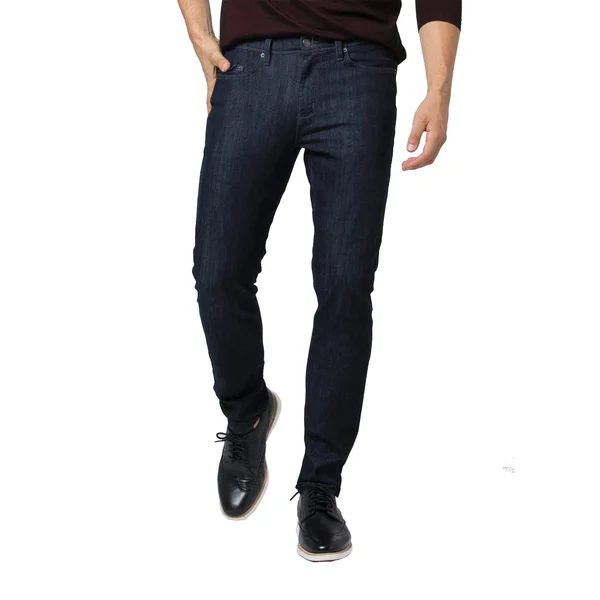 DUER Men's Performance Denim Slim Blue - Size 40, 32, Rinse