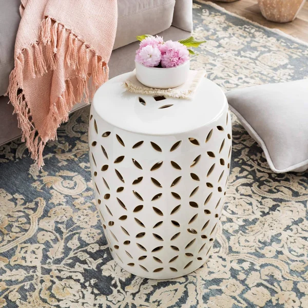 Surya Chantilly Stool