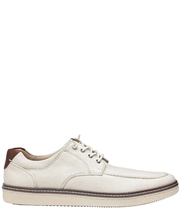 Johnston & Murphy Men's McGuffey Moc Toe Shoes - Beige