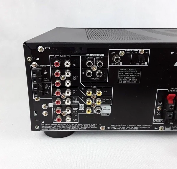 Pioneer VSX-D412-K - AV receiver - 5.1 channel - 500 Watt (total)
