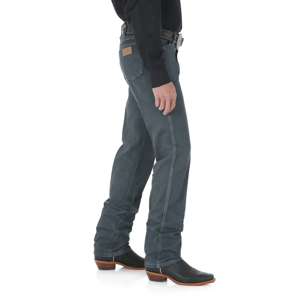 Wrangler Men's Charcoal Cowboy Cut Original Fit Jeans