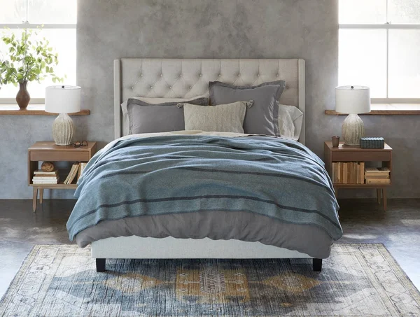Coyuchi, Tahoe Wool Throw 45x22x72x22 Baltic