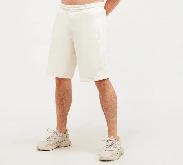 Adidas Originals Three Stripe Shorts Cream