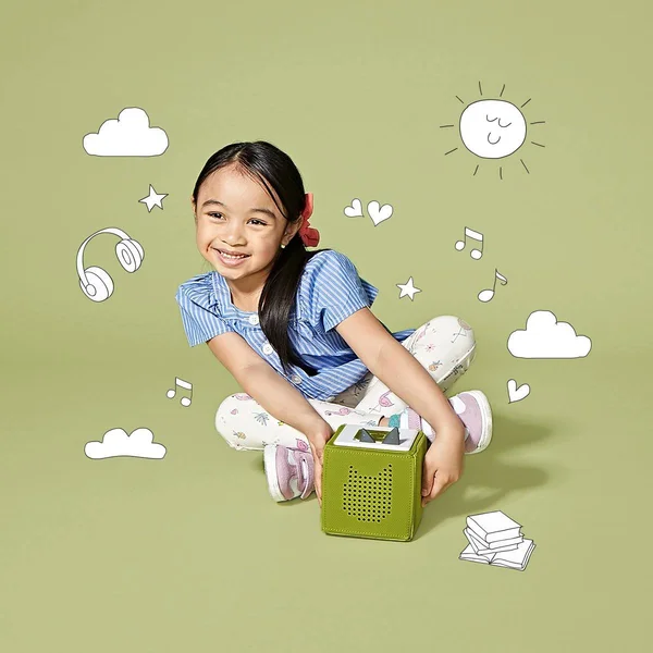Toniebox Playtime Puppy Starter Set - Green - Age: 3+ by Tonies