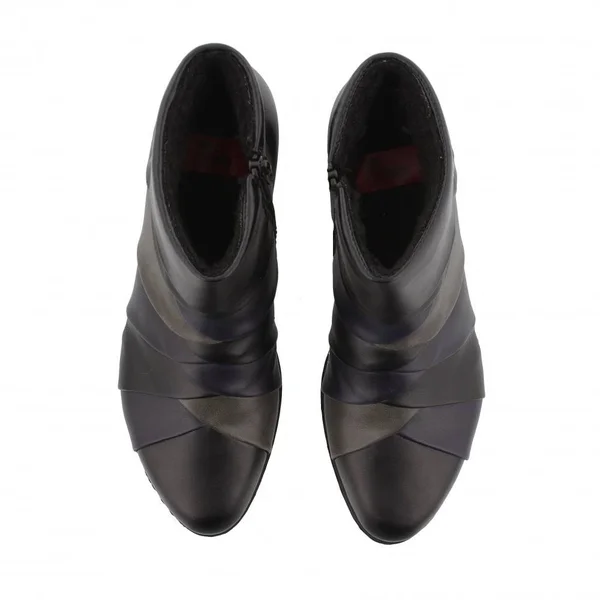 Rieker Y0791-01 Black/Navy 42 EU Womens Ankle Boots