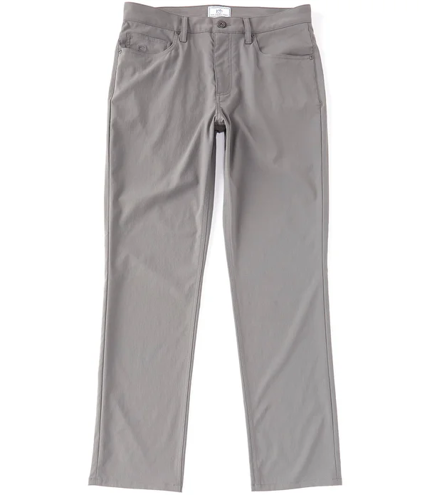 Southern Tide Intercoastal 5-Pocket Stretch Pants - Mens, 30 32, Seagull Grey