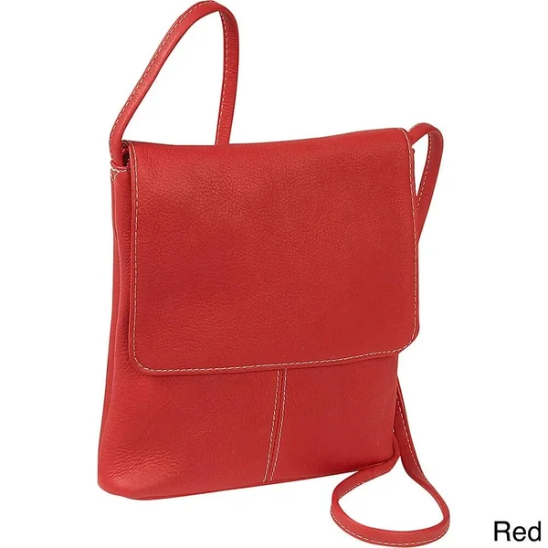 Le Donne Leather Flap Over Mini, 8 inches x 2 inches x 8 inches