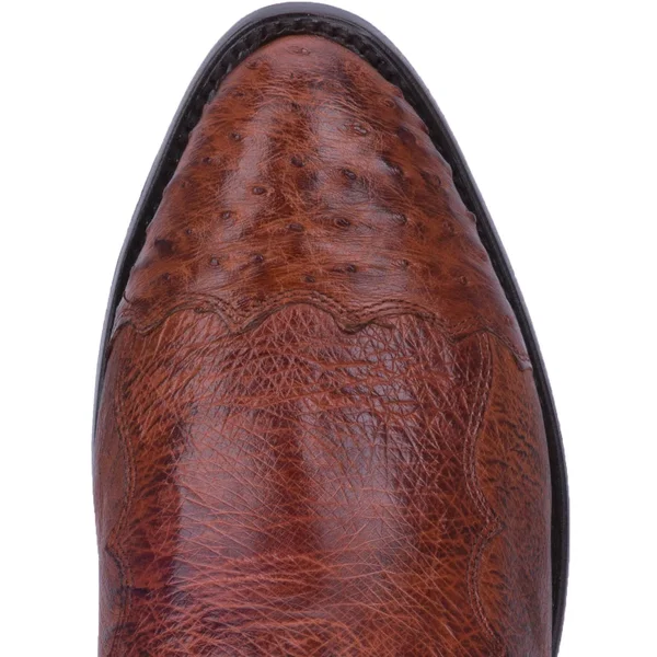 Dan Post Men's Pugh Ostrich BOOT-Cognac