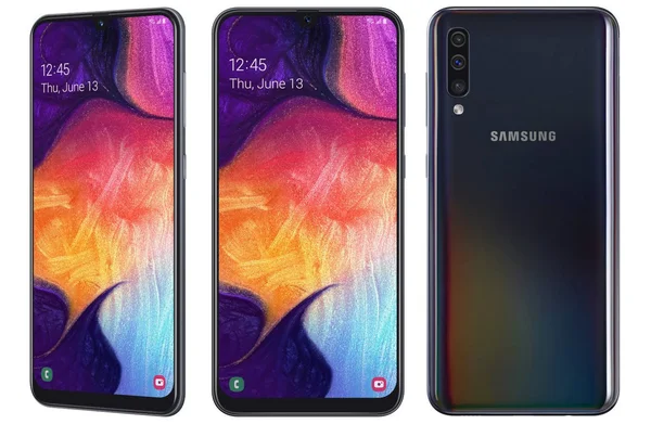 Refurbished Samsung Galaxy A50 - Atu0026t, Black, 64 GB, 6.4 in Screen