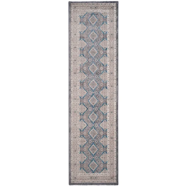 Safavieh Sofia SOF366B 2&2x22 x 12&0x22 Runner Light Grey - Beige Area Rug