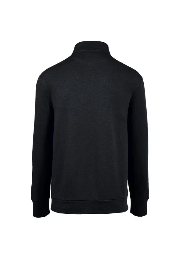 Mizuno MZ1 1/4 Zip Fleece Pullover - Black, Medium