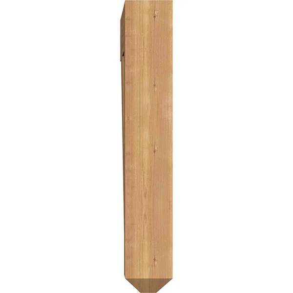 Ekena Millwork BKT06X30X34MRC04SWR 5 1/2x22W x 30x22D x 34x22H Merced Craftsman Smooth BRACKET - Western Red Cedar