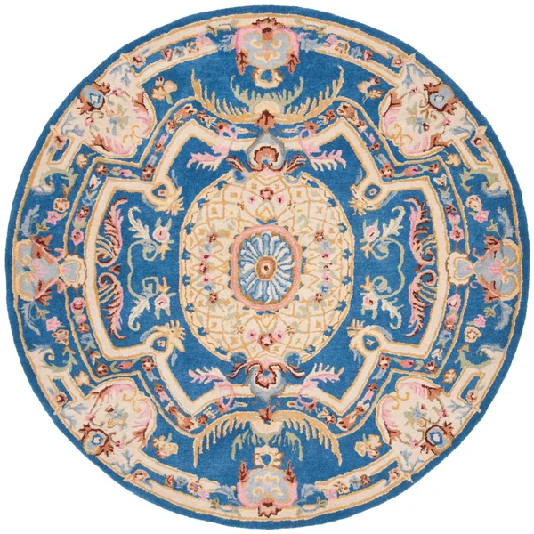 Safavieh Savonnerie Sage/Blue 9 ft. x 12 ft. Area Rug
