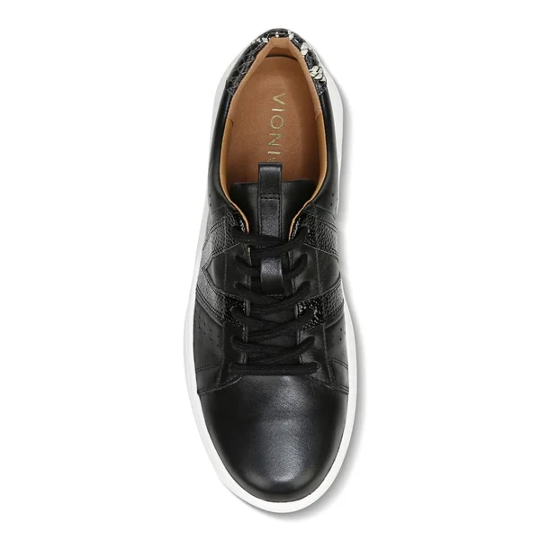 Simasa Leather Snake Black