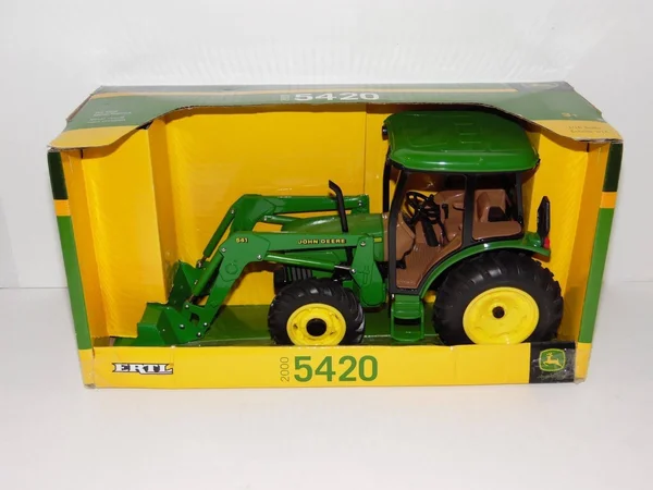 John Deere 15357N Tractor with Cab Loader (ORGL5401) - Green