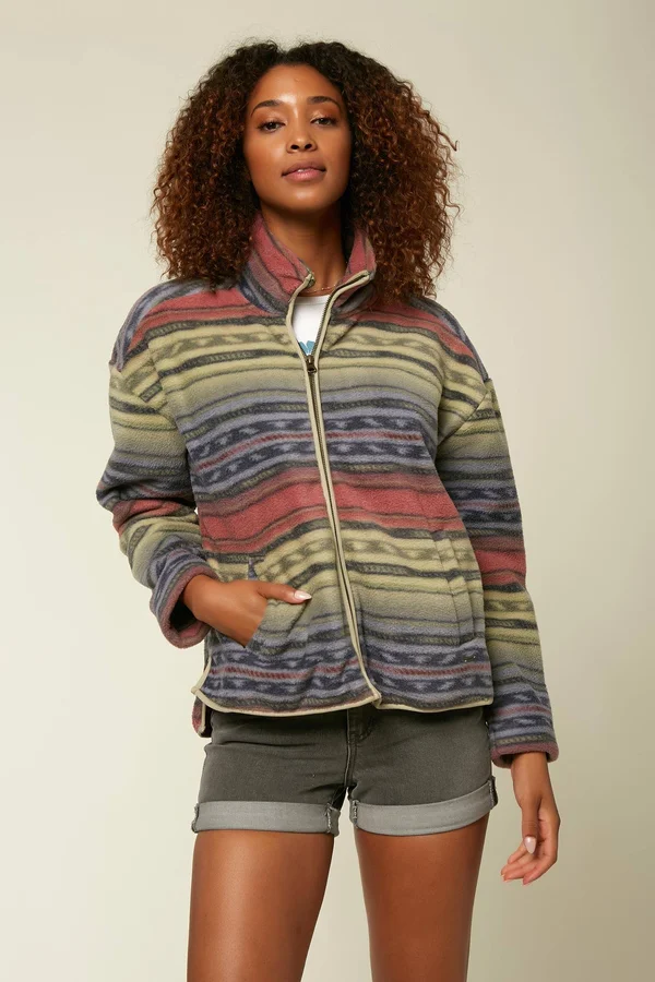 Oneill Anderson Printed Supersherpa Jacket Multi L