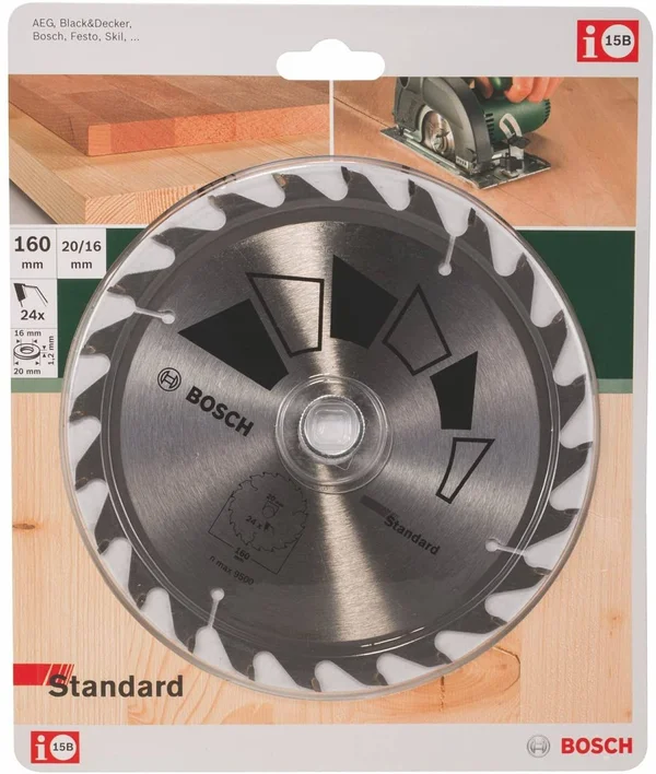 Bosch Home and Garden 2609256810 Circular Saw Blade Standard