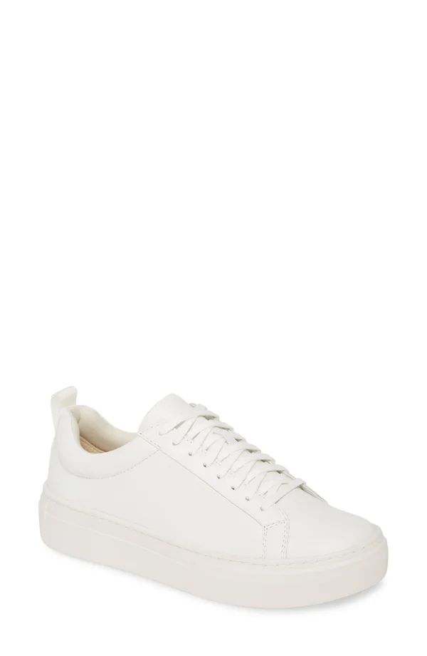 Vagabond Zoe Platform - Women's White Cow Leather Sneakers