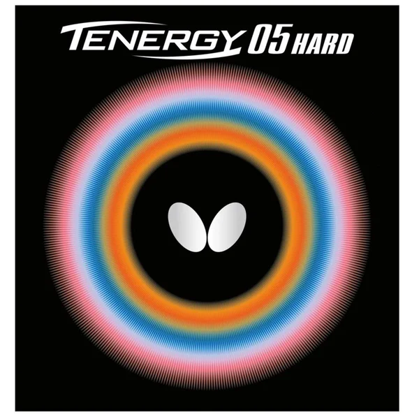 Butterfly Tenergy 05 Hard Table Tennis Rubber Red, 2.1 mm