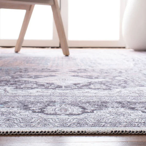 Safavieh Serapi Glenda Oriental Area Rug, Ivory/Light Blue, 9& x 12&