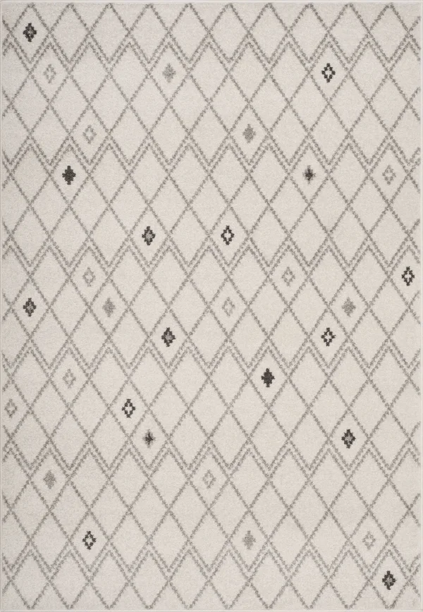 Safavieh ADR132B Adirondack Ivory - Grey Area Rug - 8& x 10&