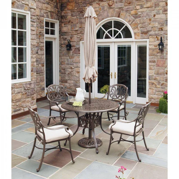 Homestyles Capri Taupe Dining Table-6659-30