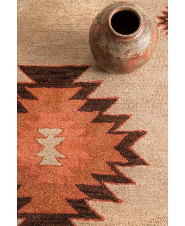 nuLOOM Spve04b Hand Tufted Shyla 6& x 9& Beige Area Rug