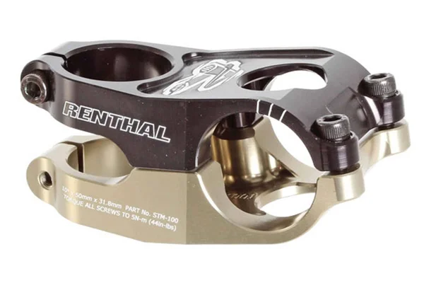 Renthal Duo Stem Black/Gold, 50mm